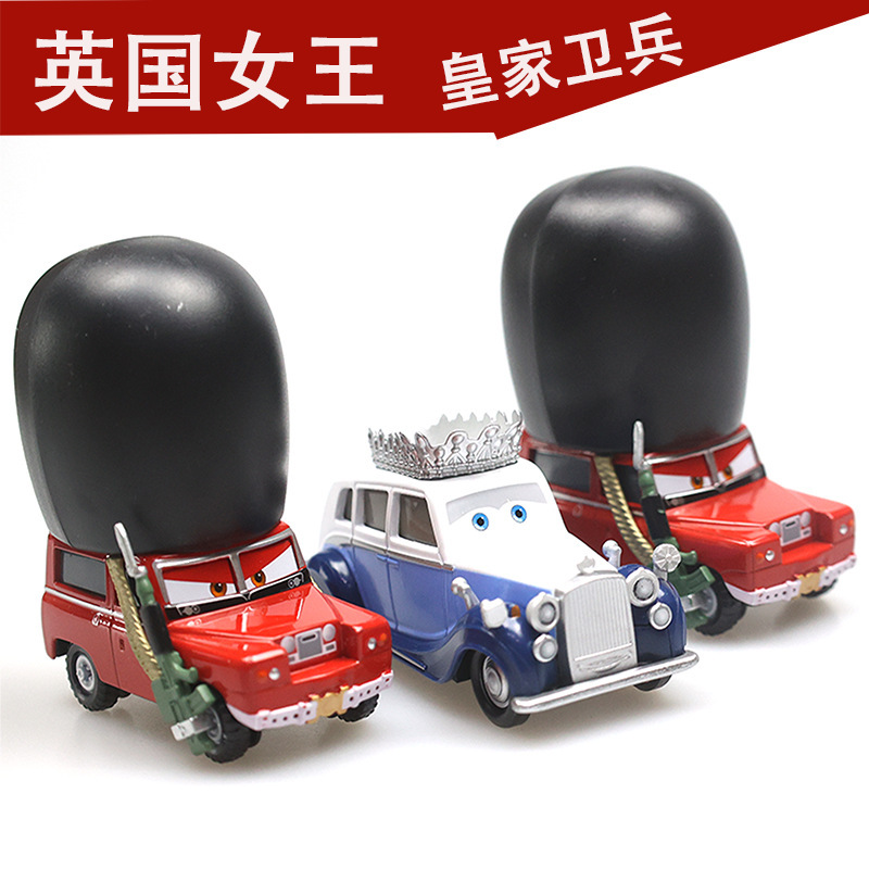Cars Alloy Car British Queen's Royal Guard Alloy Lightning Mcqueen Toy Car Model
