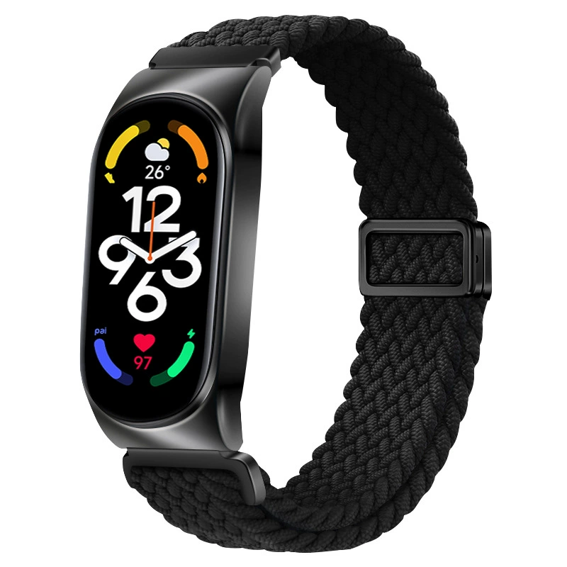 Xiaomi, совместимый браслет, нейлоновый переплетенный ремешок на часы, умные часы