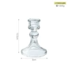 Round small glossy surface
