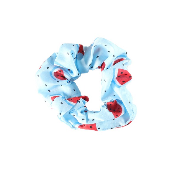 Summer trend element hair circles Korean version of cute fruit…