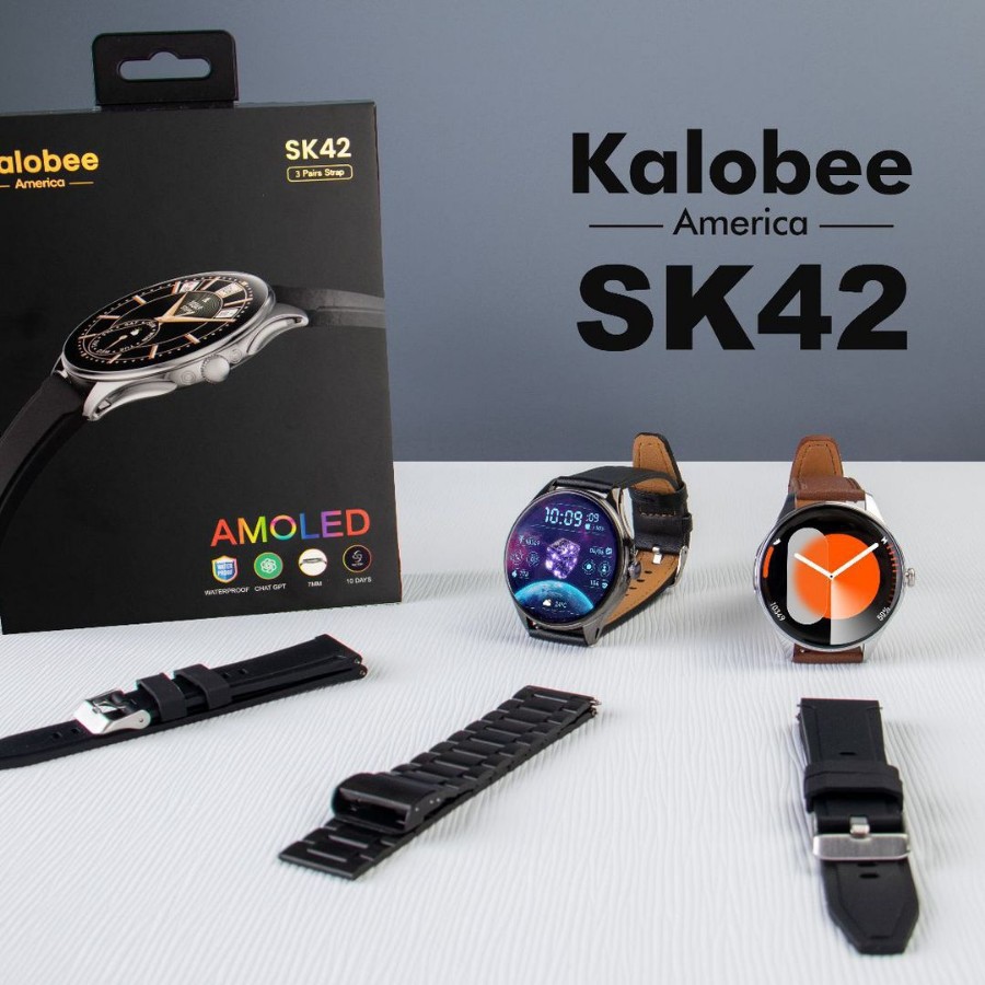 New Sk42 Smart Watch Bluetooth Sports Watch Ultra-Thin Ultra-Long Standby Cross-Border Kalobee Smart Watch
