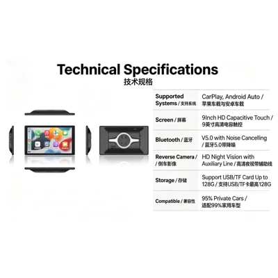 Radio Capacitive Screen Universal – DVD Navigation