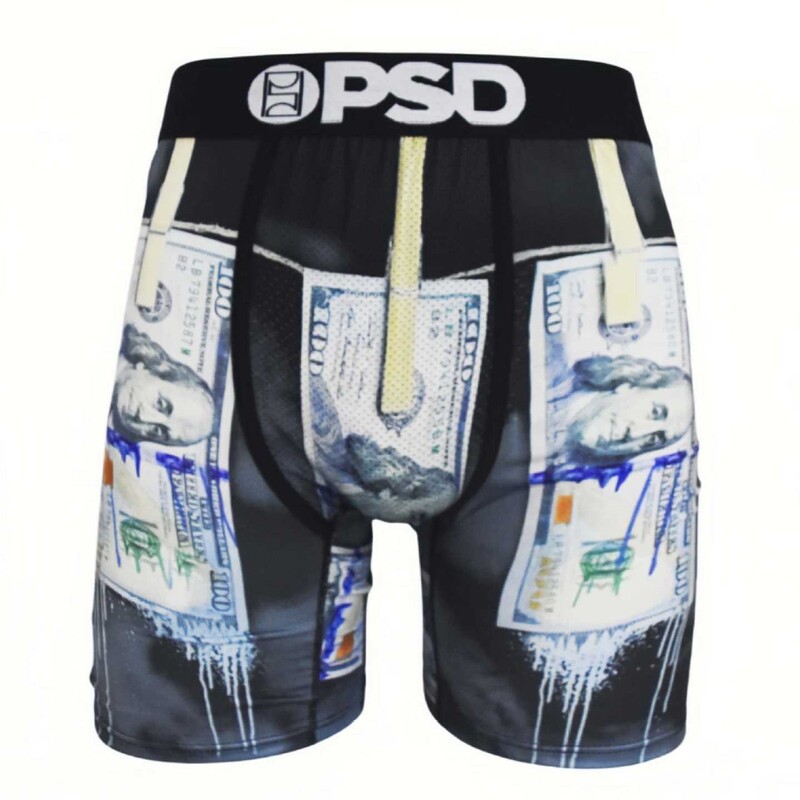 Psd New Hot Cross-Border Exclusive for Amazon Independent Site Popular Fashion Men's Underwear Printed and Breathable