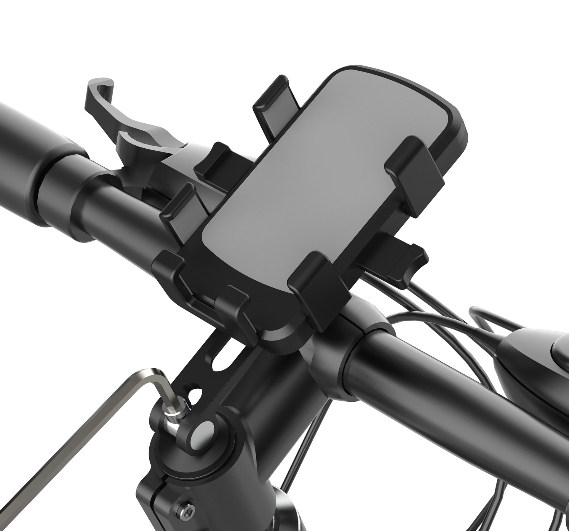 Bicicleta transfronteriza coche eléctrico motocicleta titular del teléfono móvil para llevar Navegación a caballo mango titular del teléfono móvil