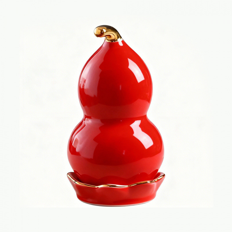 Acceso de stock calabaza forma palillos de dientes latas decoración cerámica decoración de boda fiesta color aleatorio