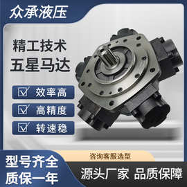 ZM系列自行式液压移动栈桥专用低速大扭矩可替代NHM/IAM液压马达
