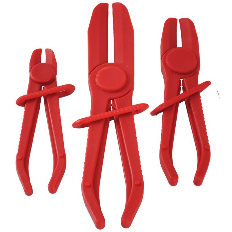3件套塑料夹管钳 油管夹钳组 油管封口钳 油管封闭钳