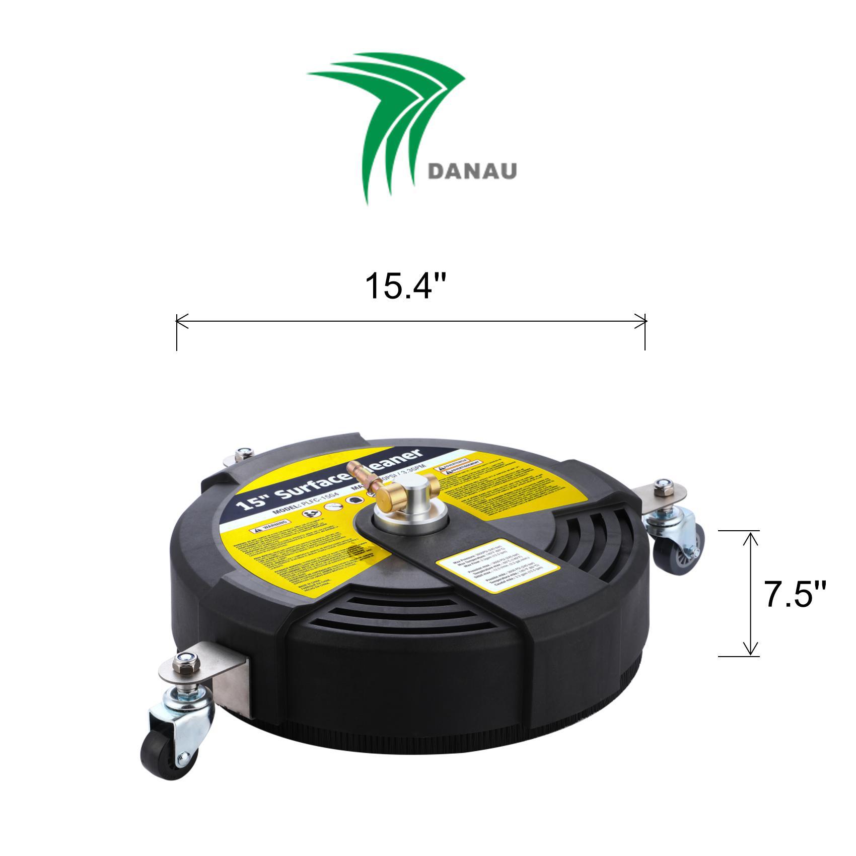 大农15英寸塑料洗地盘带轮式铝合金旋转体广场停车场等清洗器