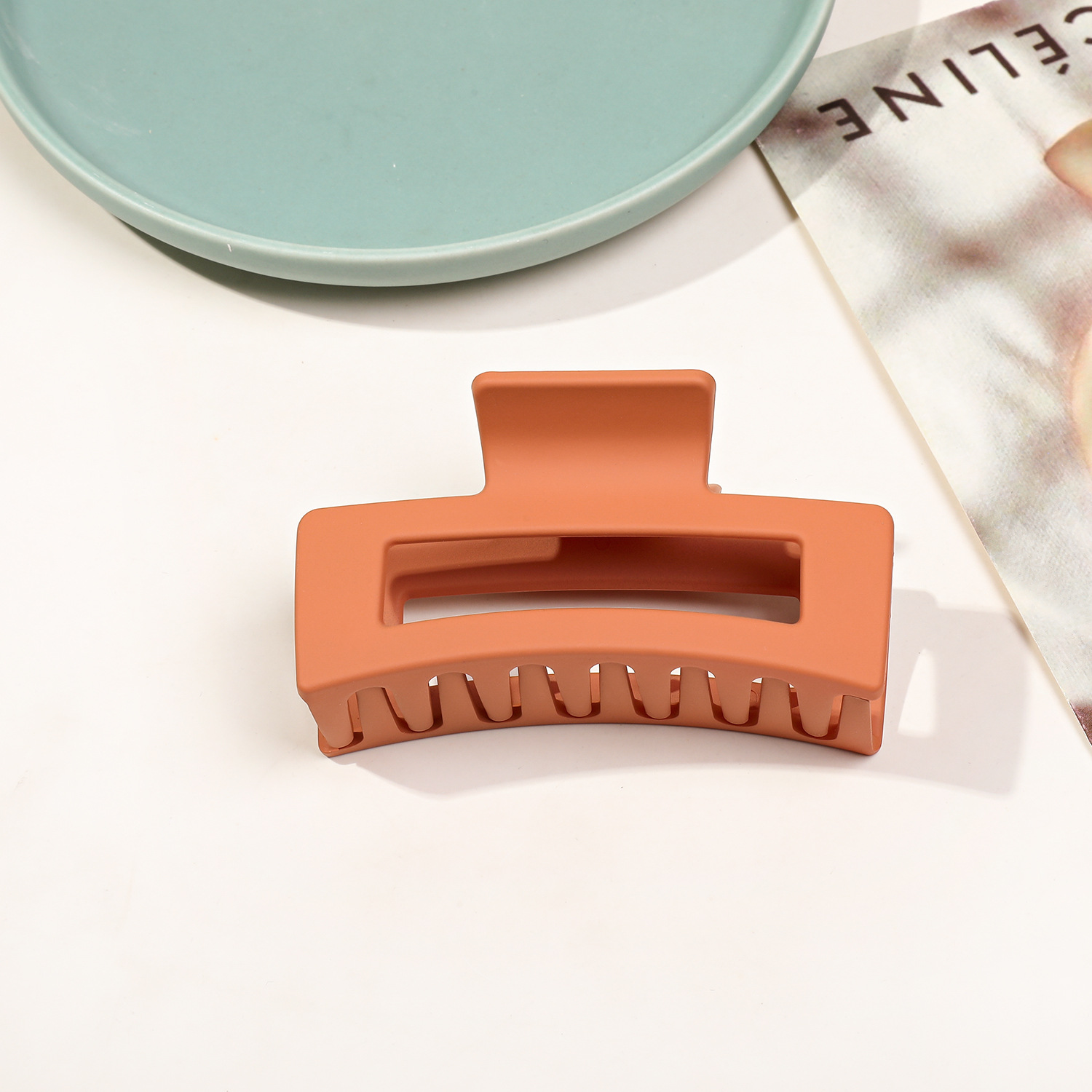 8.5cm 사각 프로스트 오렌지 17