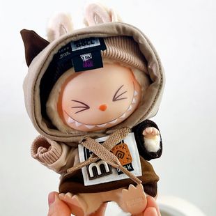 Free Shipping In-Stock Plush Doll Clothes Sitting Party Vinyl Doll First, Second, Third Generation Cool Hoodie Set Doll