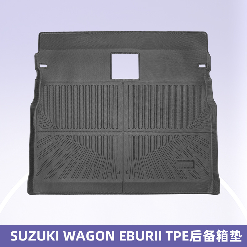 Aplicable a SUZUKI WAGOM ERURI2015 derecho 3D todo el tiempo material TPE almohadilla de pie almohadilla del maletero