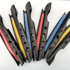 Colorful rod line board fishing rod convenient line card fishing rod winding card winding board hand rod winding card fishing gear accessories