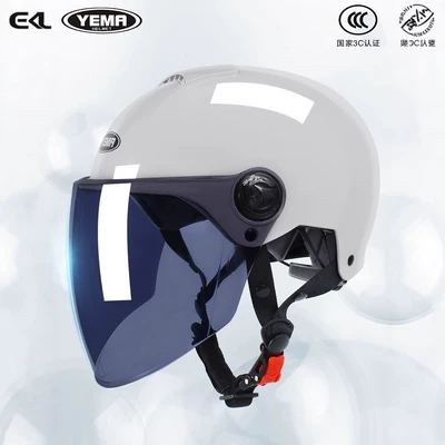 Helmet Summer Electric Motorcycle Men's | Motosiklet kaskı (dəbilqə)