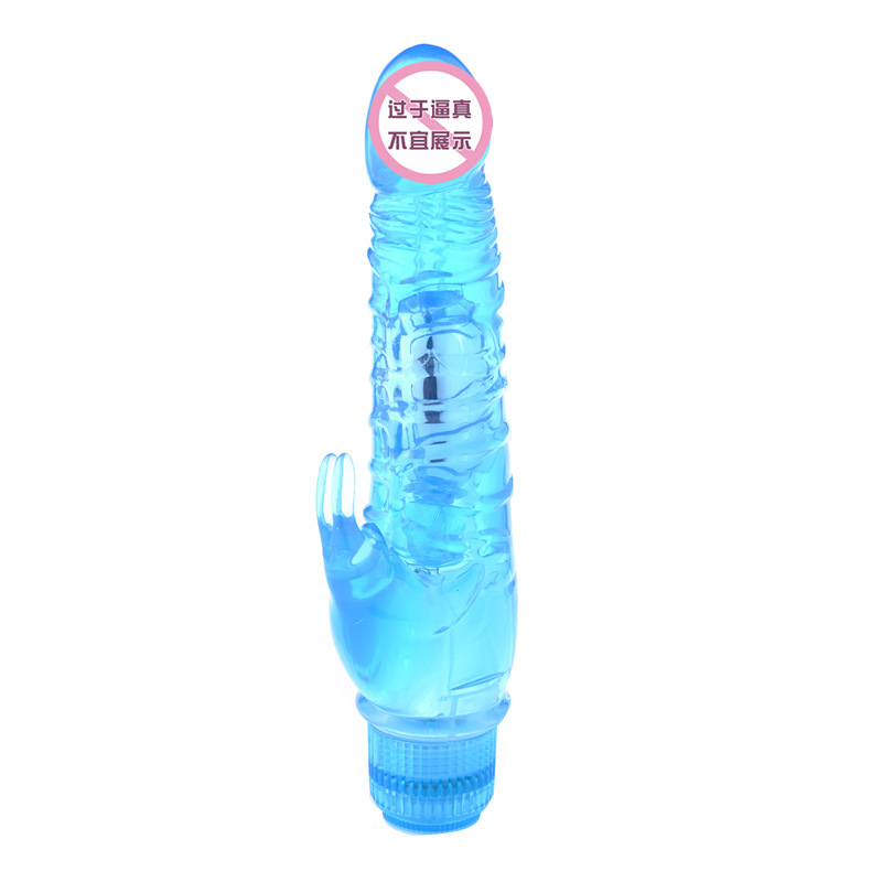 Jade Rabbit G-Spot Vibrator, Rose Red ABS Massage Stick for Adults — detail image 11