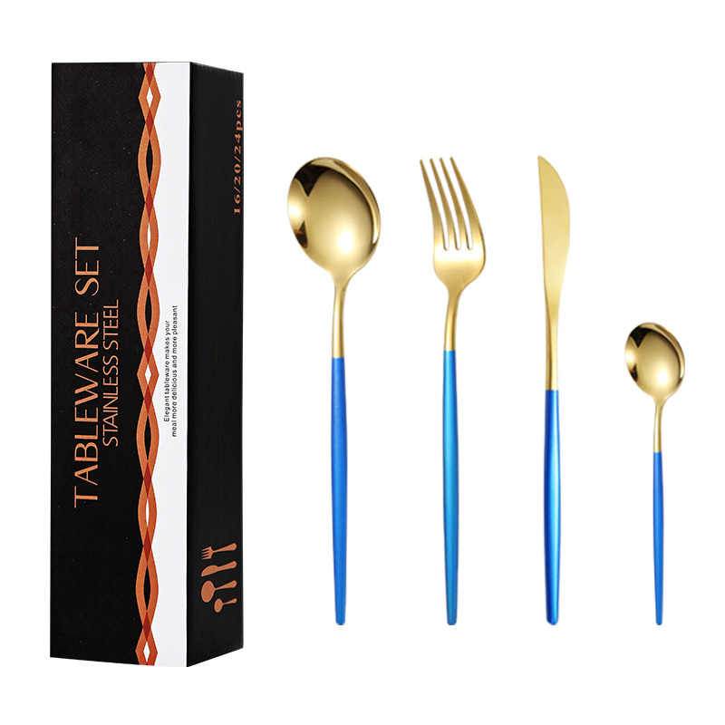 Oro azul-caja negra de 20 piezas