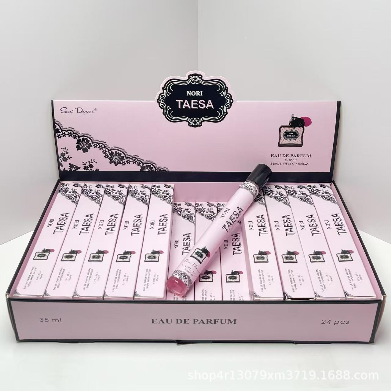 Wholesale of 35ml long-lasting fragrance perfume samples for men and women, suitable for export and cross-border sales, featuring the same scent as popular Arabic perfumes
