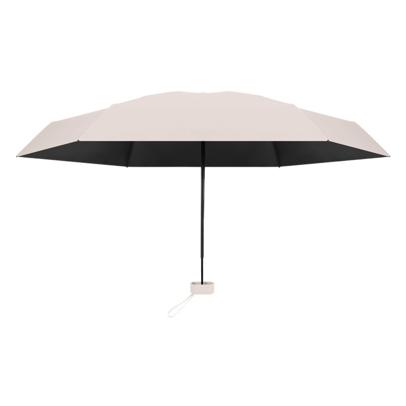 平六折ミニ黒ゴム日焼け止め傘女性高級感日傘卸売り晴傘カスタム広告日傘