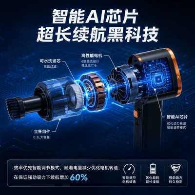 Cleaner High Power High Suction: Tozsoranlar