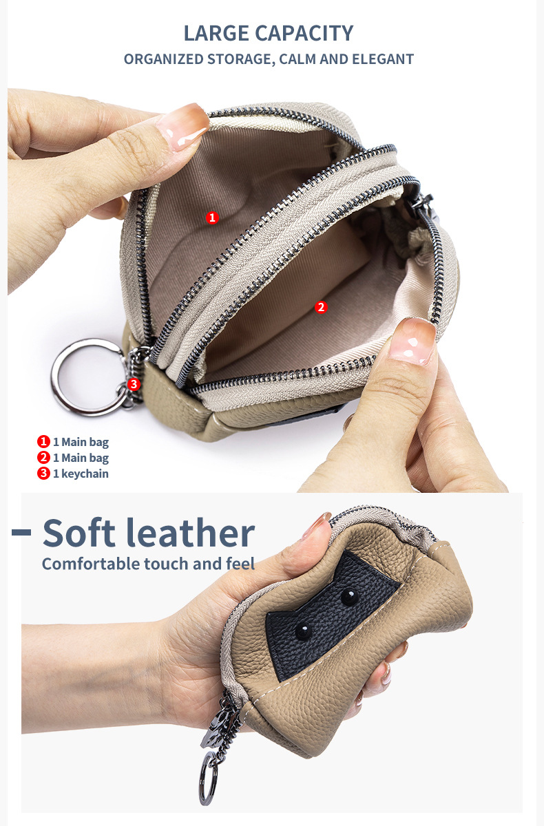 Borsa a mano in pelle con doppio manico, multifunzionale, in vendita a prezzi scontati, con animali_voghion.com