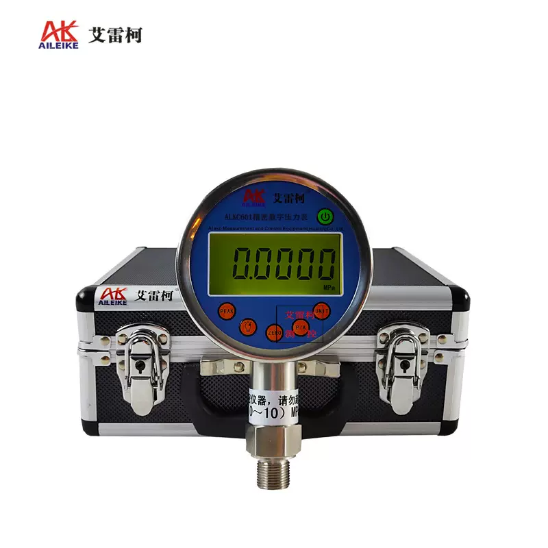 艾雷柯数字压力表ALKC601 ( 0~10)MPa电子式压力校验显示表头