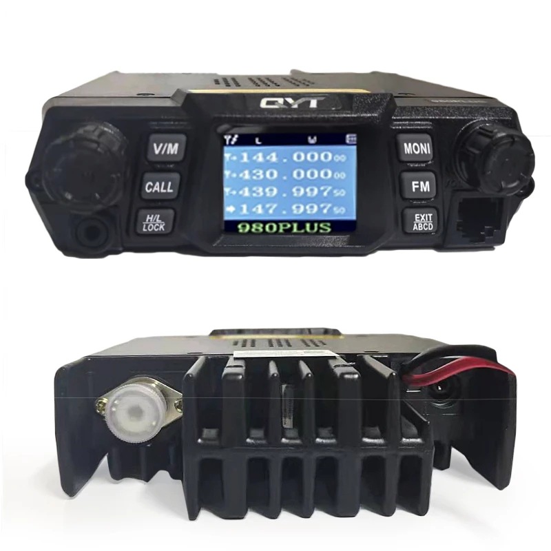 QYT quanyitong KT-980PLUS de alta potencia radio UV de doble etapa de cuatro guardias al aire libre walkie-talkie 75W