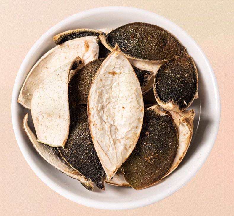 Green Tangerine Peel Si Hua Qing Pi 500g Dried Citrus Peel Slices for Tea and Decoction quality and texture