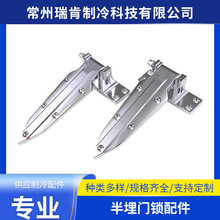 冷库半埋门不锈钢单双开平移门商用密封保温冷藏冷冻室用半埋门