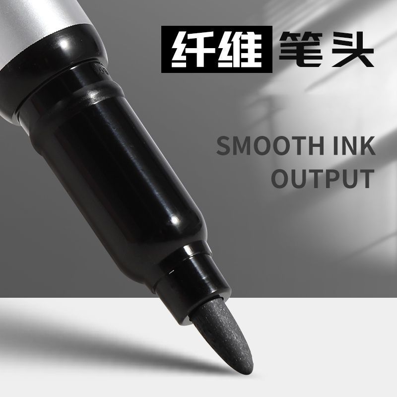 朝光文房具ミニ白板ペンAWM25602黒シングルヘッド教師画板ペン児童落書き用水性ペン|undefined