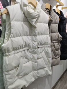 Anti-season autumn and winter New Korean-style online popular down vest women's short waist slimming all-match vest jacket trendy