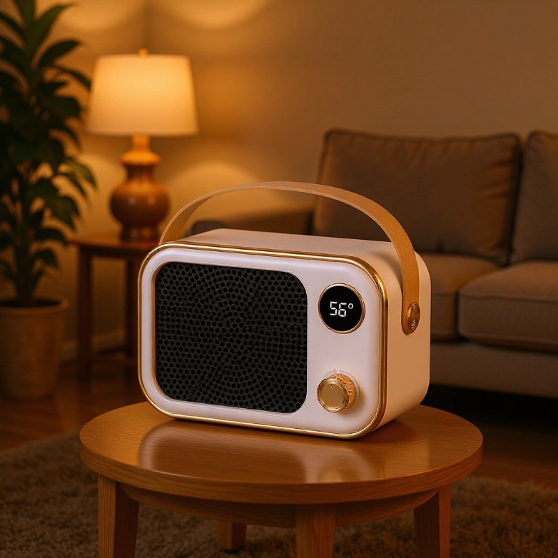 Cross-Border New Household Heater High-Power Heater Office Desktop Ceramic Ptc Convenient Electric Heater