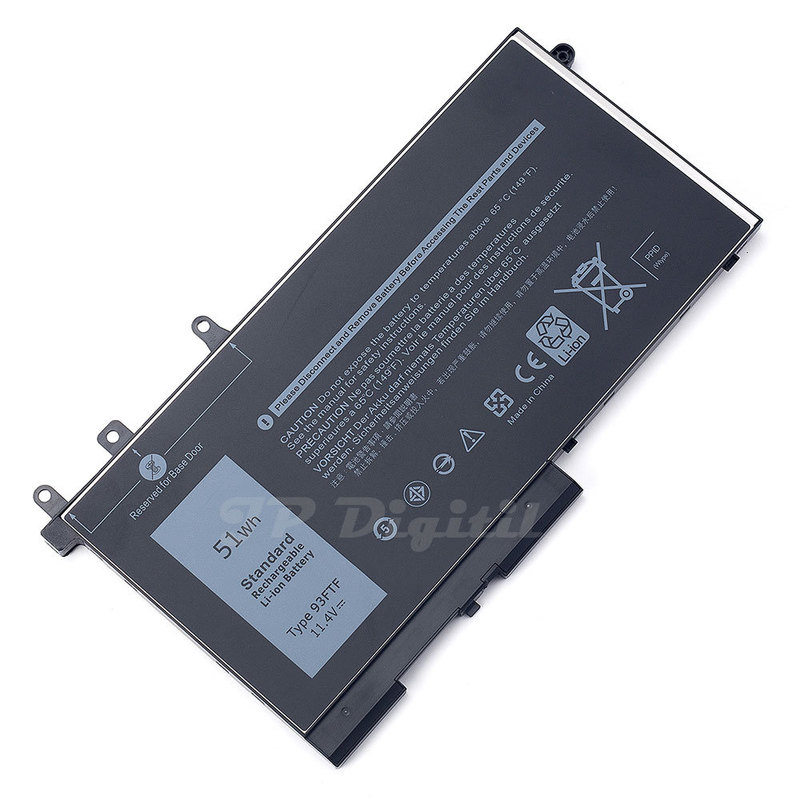 Compatible with Dell Latitude E5280 E5480 E5290 E5490 00JWGP 93FTF battery