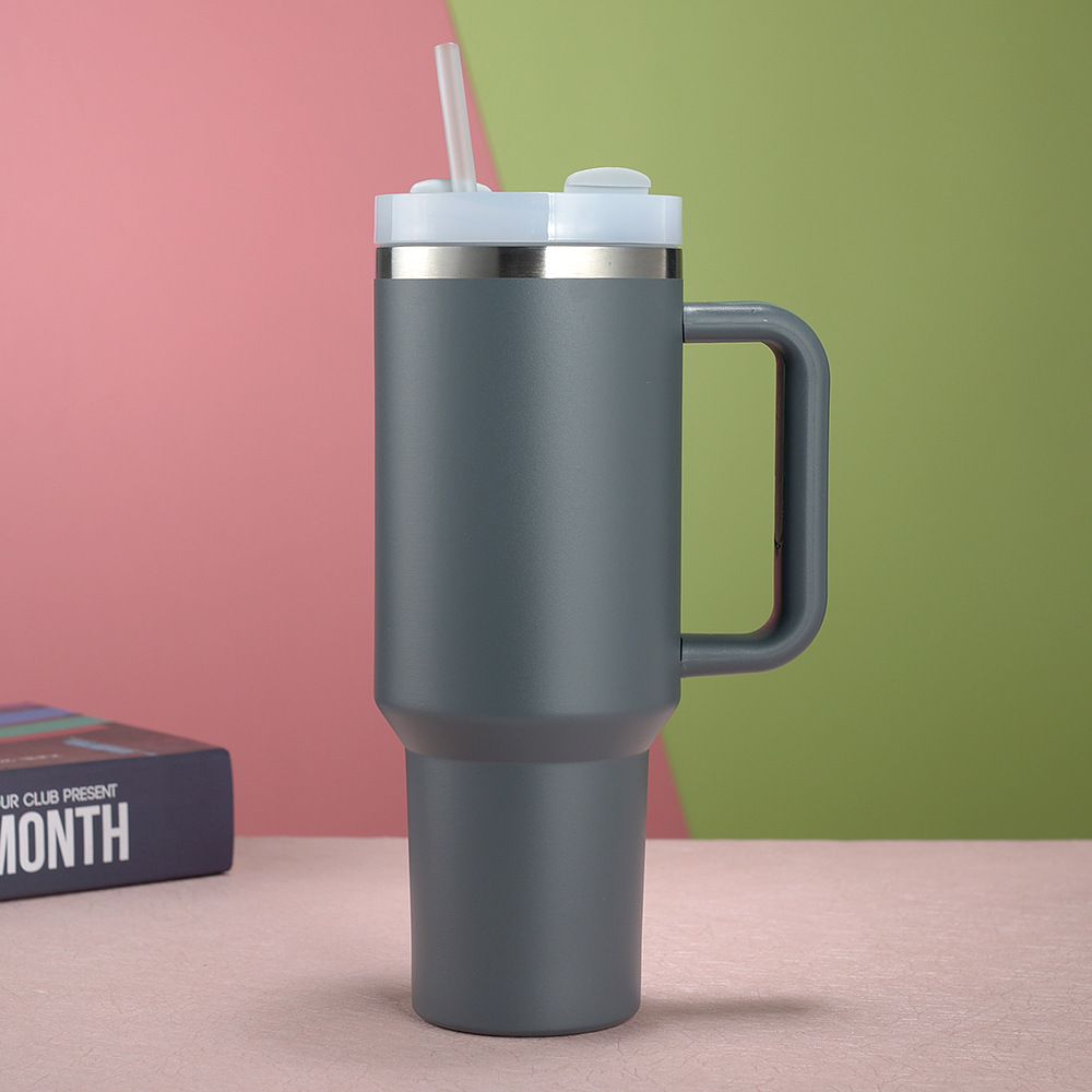 Vaso de aislamiento de acero inoxidable transfronterizo de Amazon Stanley con mango de segunda generación taza de automóvil taza de gran capacidad al por mayor