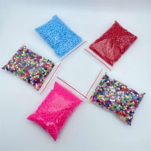 Pinduo supplement pack 5mm kindergarten Pinduodou children's handmade DIY materials toy fusion beans free choice of color