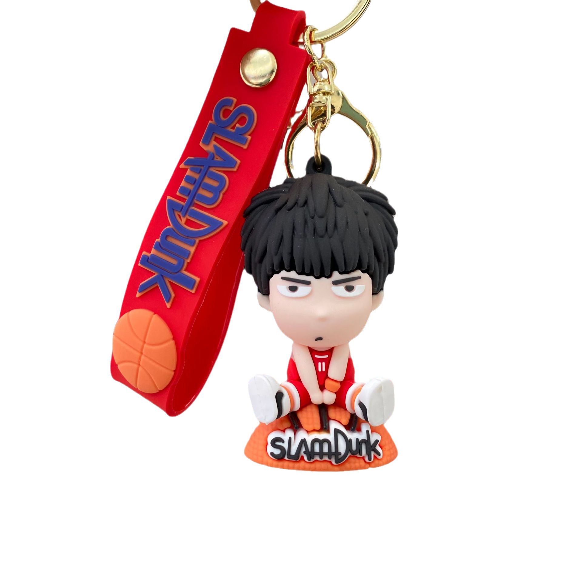 Classic Slam Dunk llavero muñeca de baloncesto Cherry Blossom Road Liuchuan Arce coche colgante bebé captura la máquina pequeño regalo