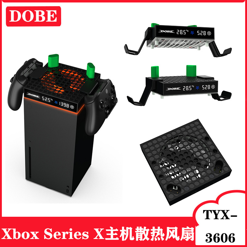 Xbox SeriesX/S主机散热风扇XboxSeries手柄电池座充手柄挂钩3606