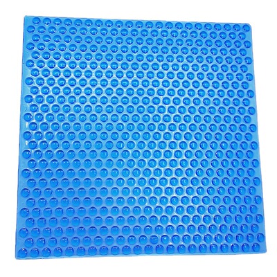 廠家直供PU/GEL凝膠片 按摩圓點冰涼墊片 冬暖夏涼慢回彈枕頭片