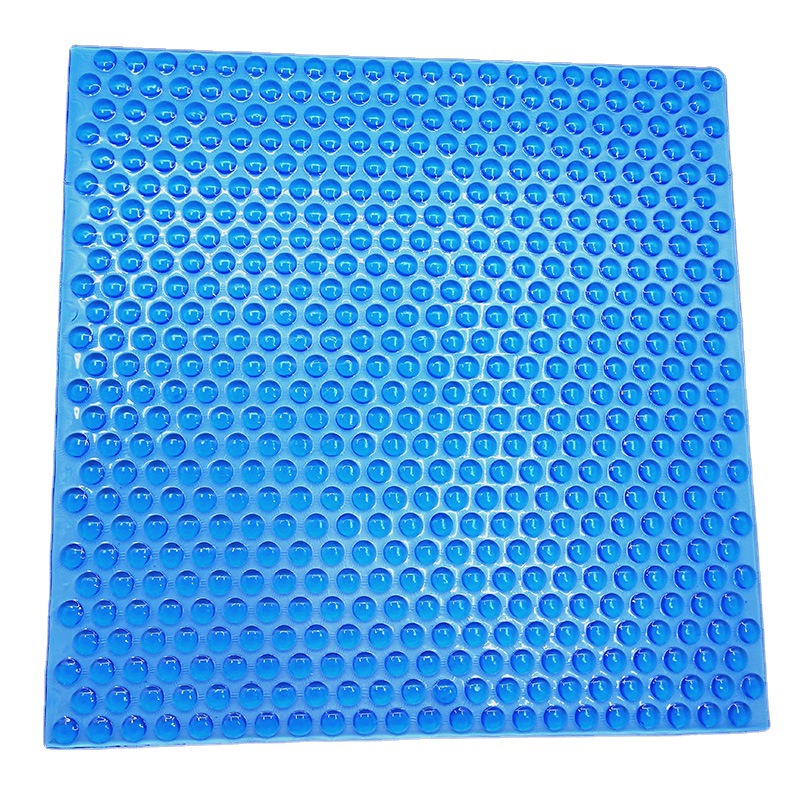 廠家直供PU/GEL凝膠片 按摩圓點冰涼墊片 冬暖夏涼慢回彈枕頭片