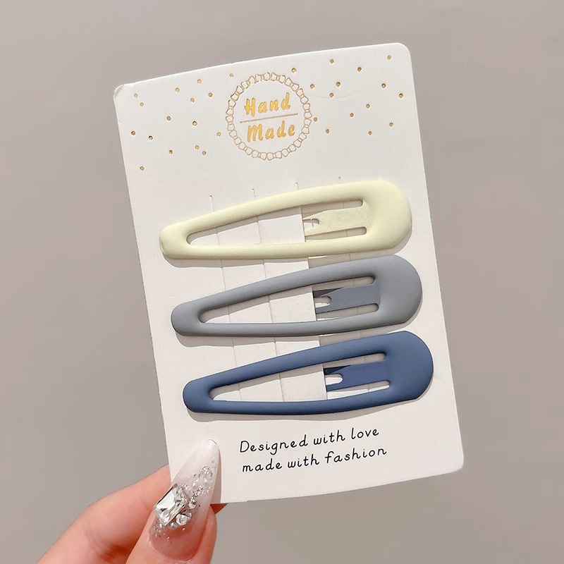 Pinza bb de color dopamina para niños cabello roto estrella de cinco puntas horquilla para niñas que no lastima el cabello, pinza para el cabello con flequillo para bebés, accesorios para el cabello lindos