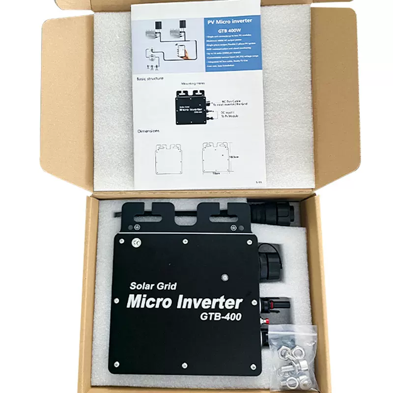 免modem配置逆变器400w太阳能发电系统400w自带光伏监控智能监控