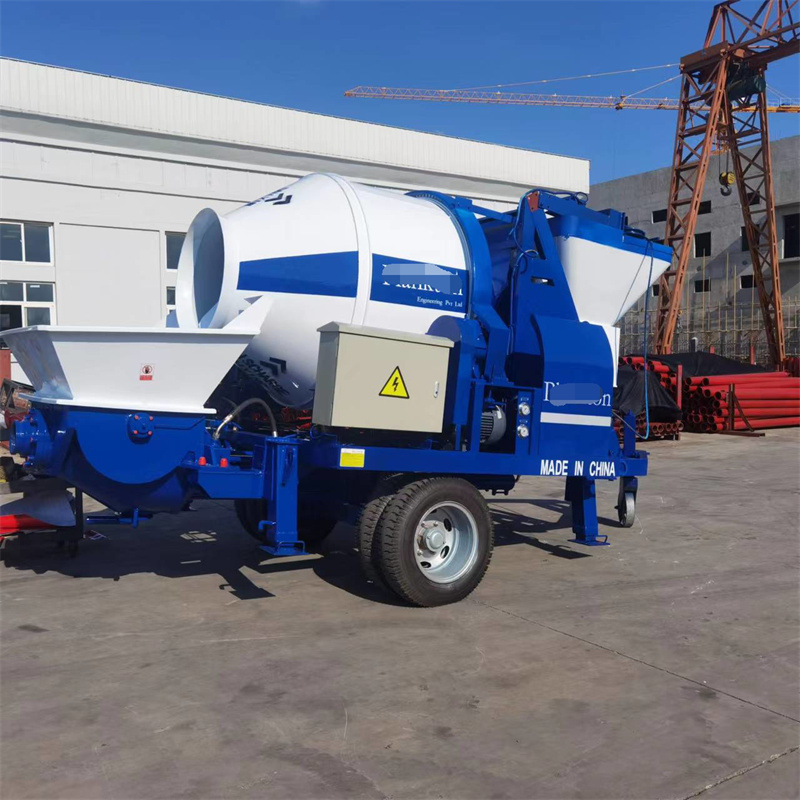 搅拌拖泵 电动搅拌拖泵 柴油搅拌拖泵 混凝土搅拌输送一体机 地泵