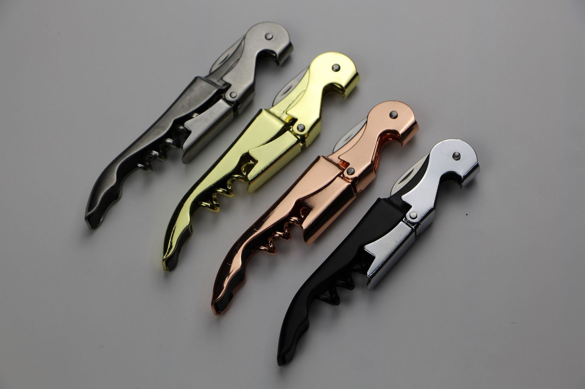 多功能红酒开瓶器 海马开瓶器虾头刀 简易不锈钢海马刀啤酒启瓶器