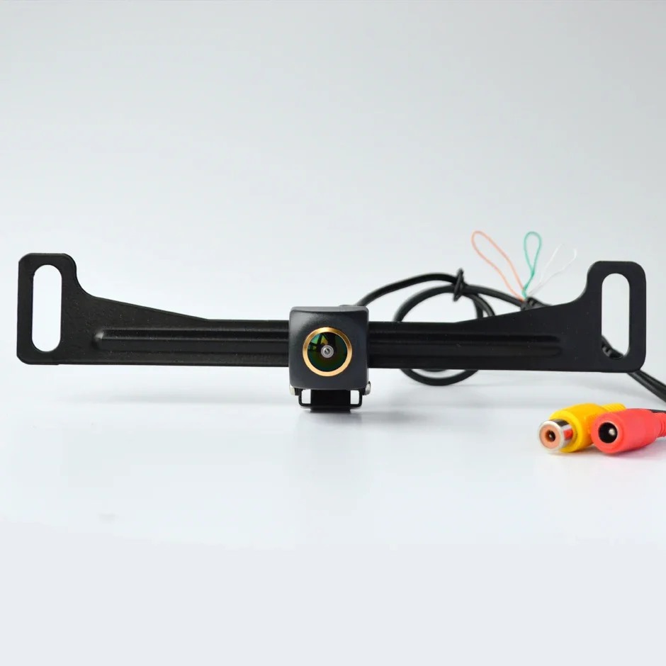 后视摄像头美国车牌支架安装倒车170度AHD720P1080P停车盲区显示