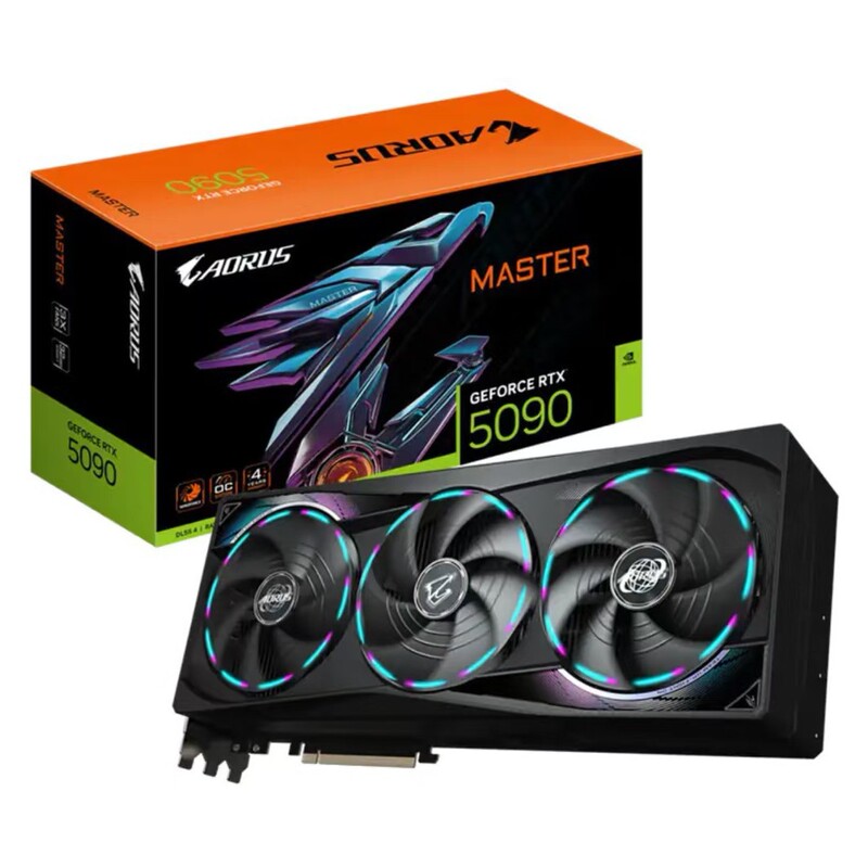 Suitable for Gigabyte Rtx 5090 Black Carving Oc32G Graphics Card Black Super Carving E-Sports Game Ai Creation