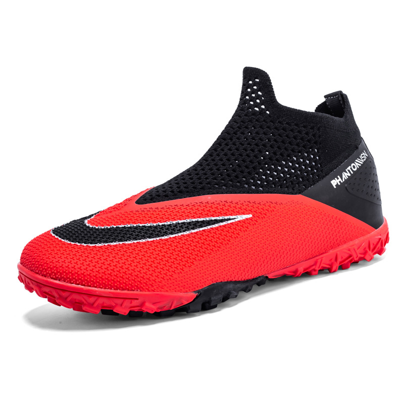 Zapatos de fútbol, uñas rotas de hombre, zapatillas de entrenamiento TF, zapatillas de competición para adultos, zapatillas para adolescentes, educación física para estudiantes, clase de fútbol, zapatillas de fútbol