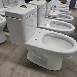 虹吸马桶工程马桶连体马桶改厕用坐便器专用陶瓷马桶卫生间坐便器
