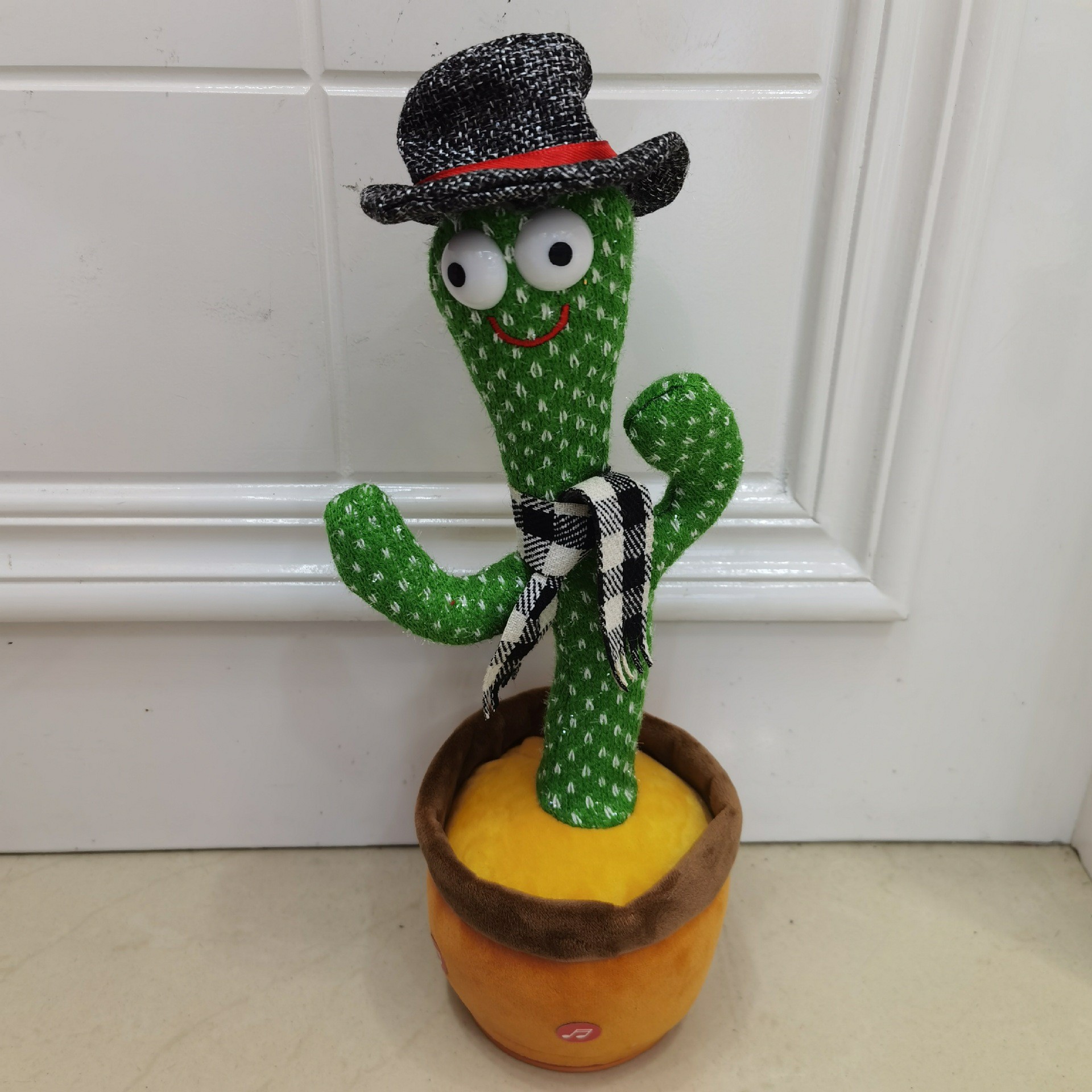 Bailando cactus cantando habla danzando juguetes de peluche Twist Gans regalo de cumpleaños para niños juguetes al por mayor