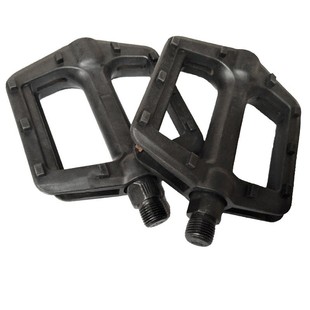 Mountain bike double ball pedal plastic pedal bicycle imitation large aluminum plastic pedal pedal outdoor riding equipment