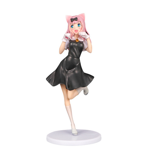 2 standing postures of Miss Kaguya, Shinomiya Kaguya, Fujiwara Chika, bagged figures, desktop ornaments, two-dimensional animation