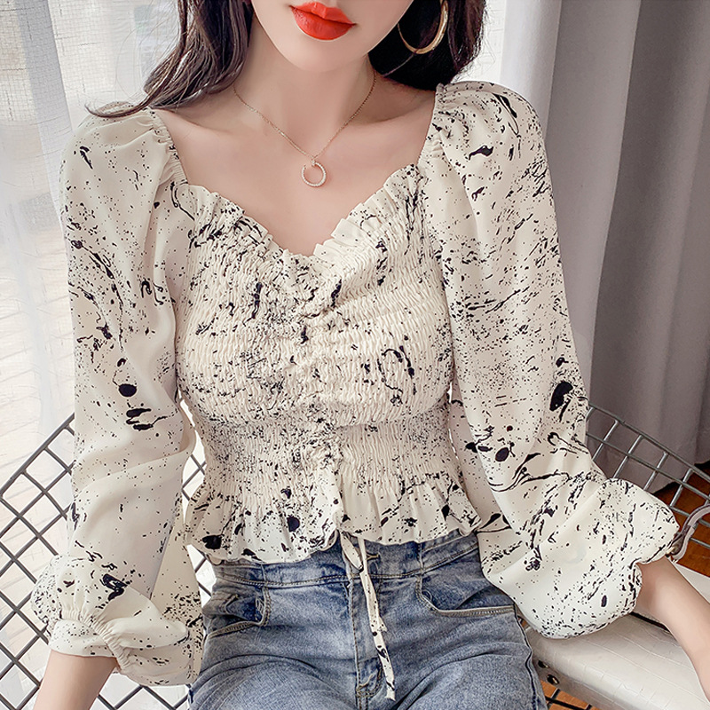 Retro long-sleeve