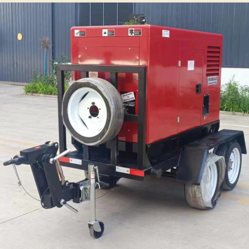 大泽动力400A500A600A柴油发电电焊一体机45KW发电机气保焊双把焊